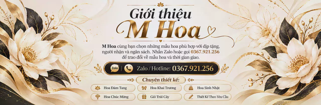 Ảnh bìa Shop hoa tươi Xã Hồ Tràm Hồ Chí Minh - Chọn hoa gửi đúng tâm tình